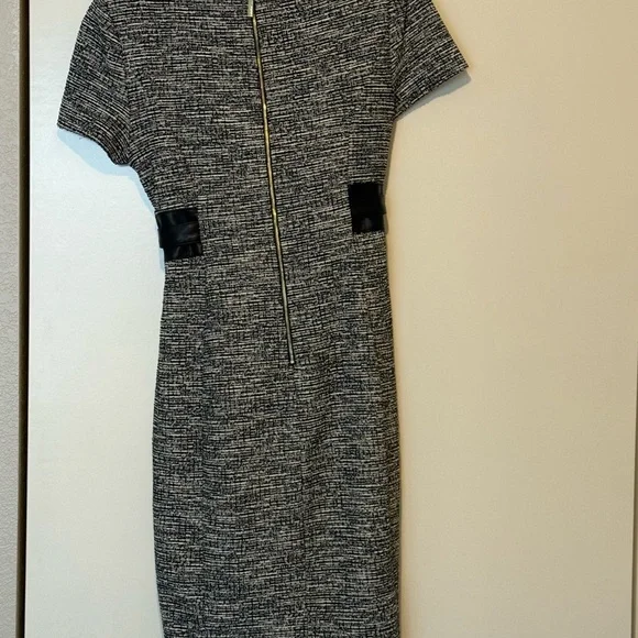 Calvin Klein black tweed dress - Picture 2 of 6